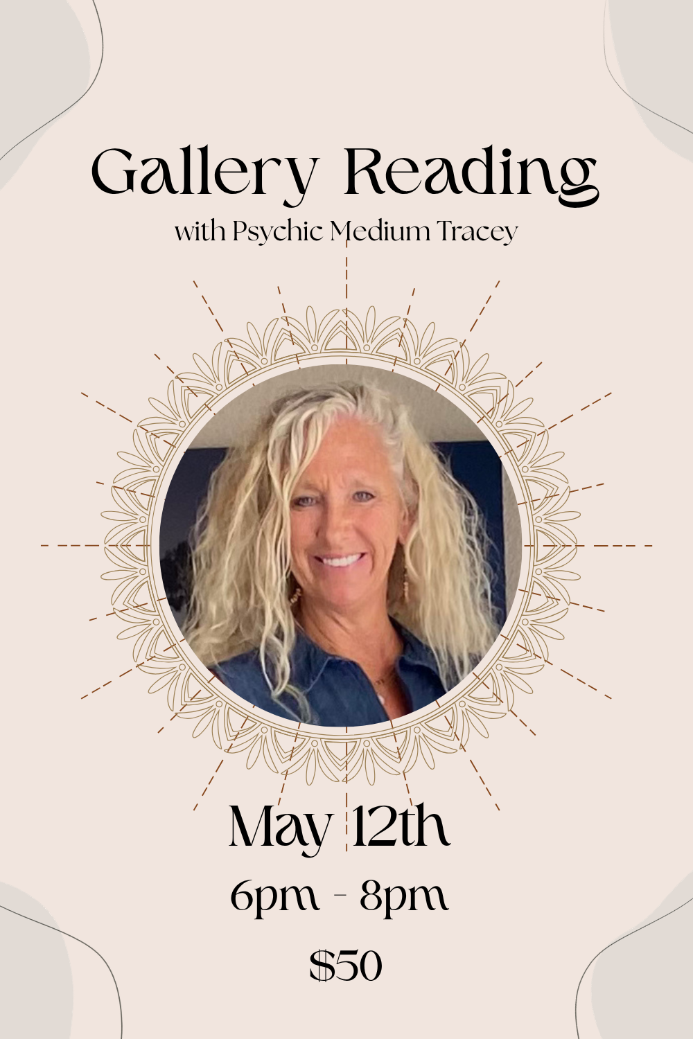 Gallery Reading with Psychic Medium Tracey