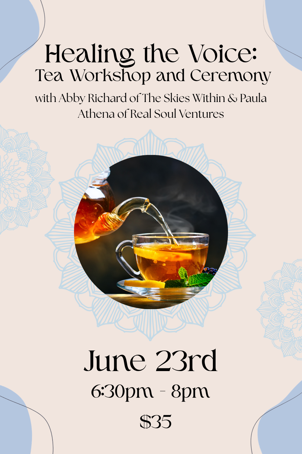 Healing Your Voice: Tea Workshop & Ceremony