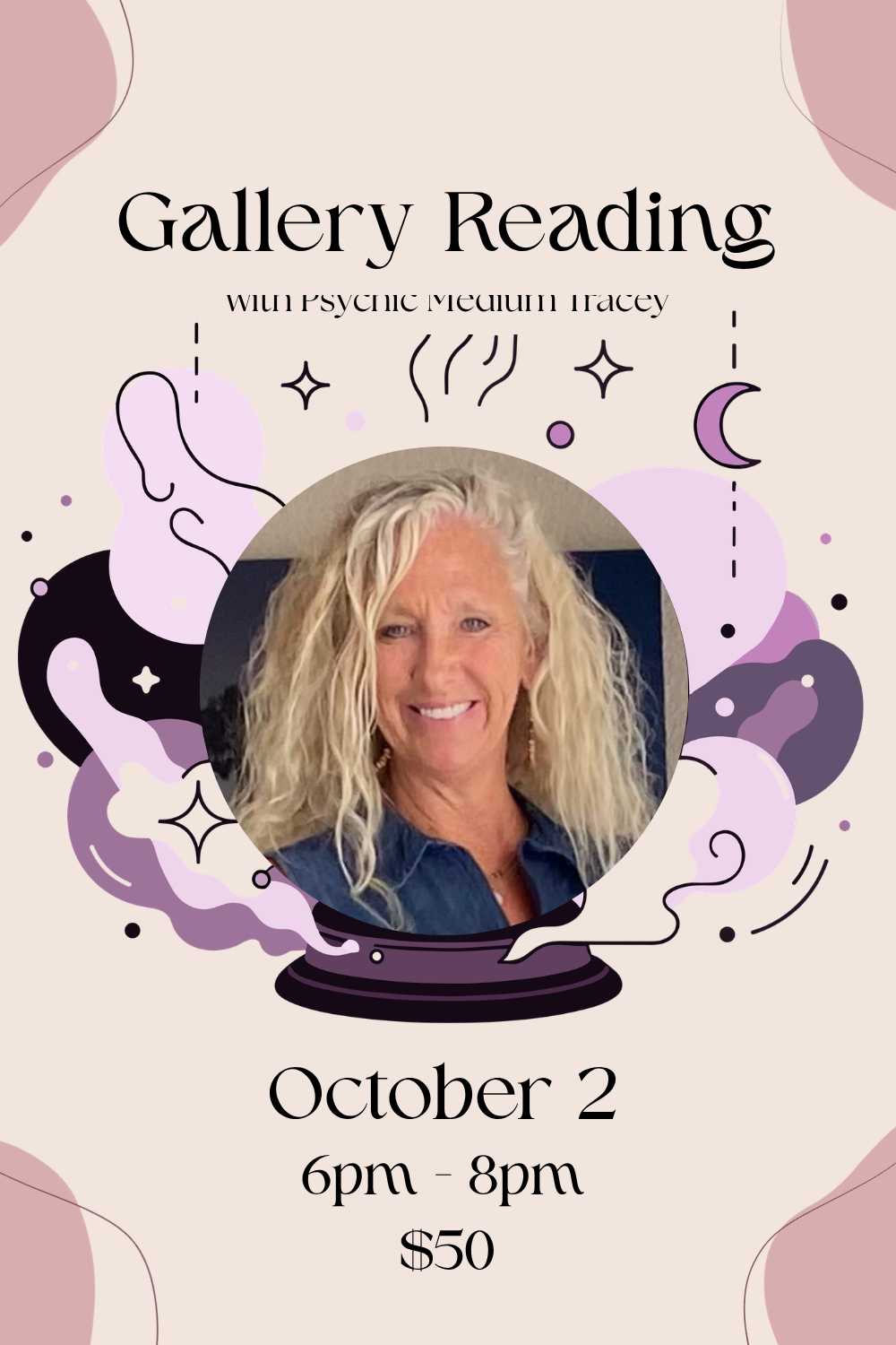 Gallery Reading with Psychic Medium Tracey