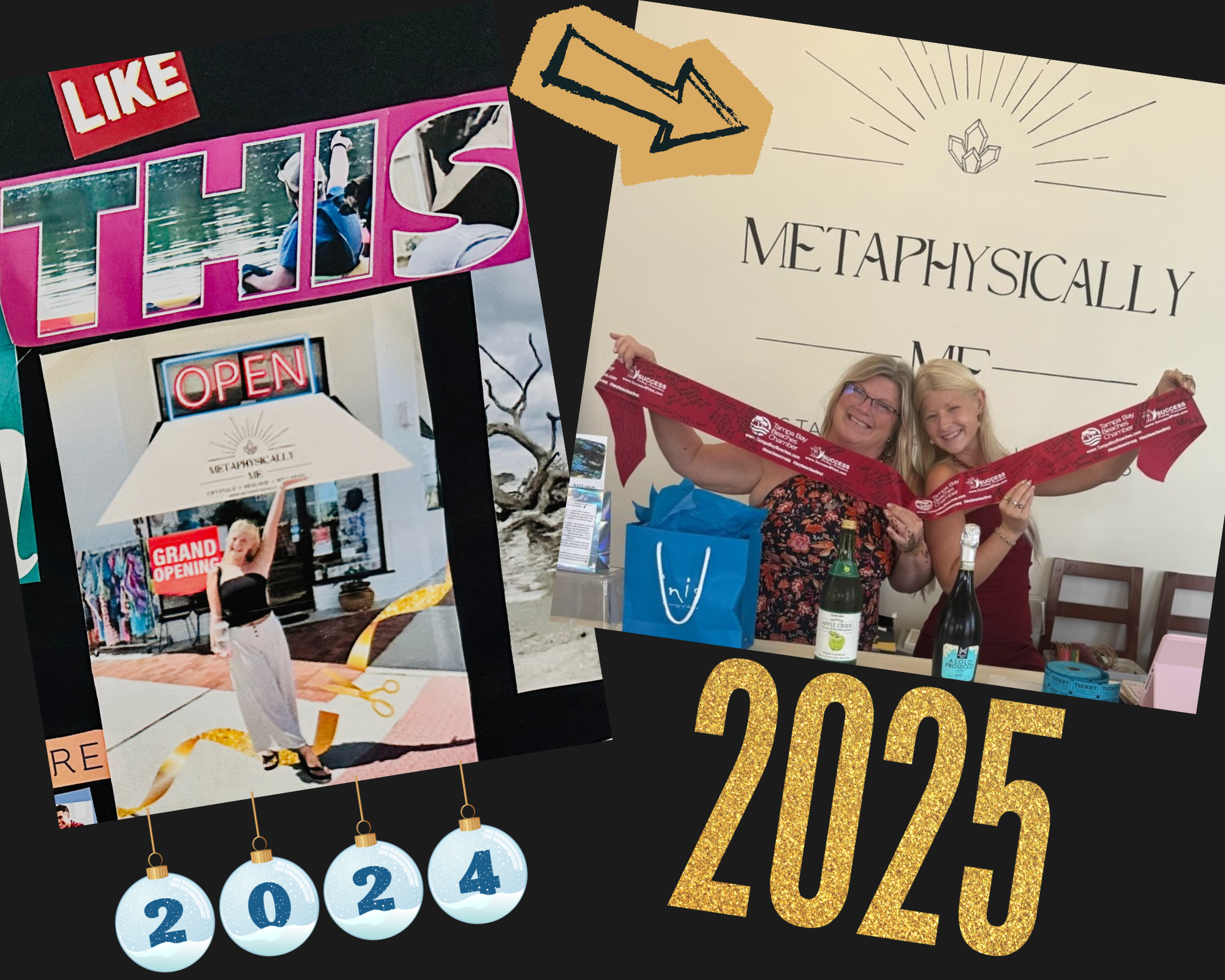 Grand Opening Vision Board to Reality!