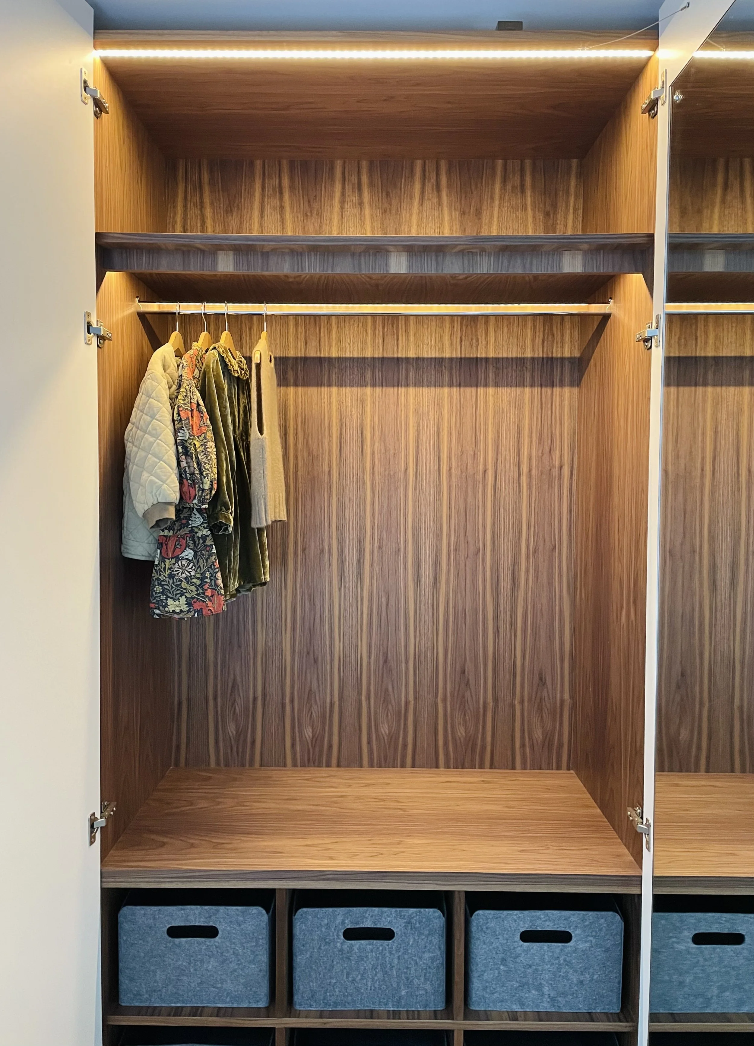 Fitted wardrobes