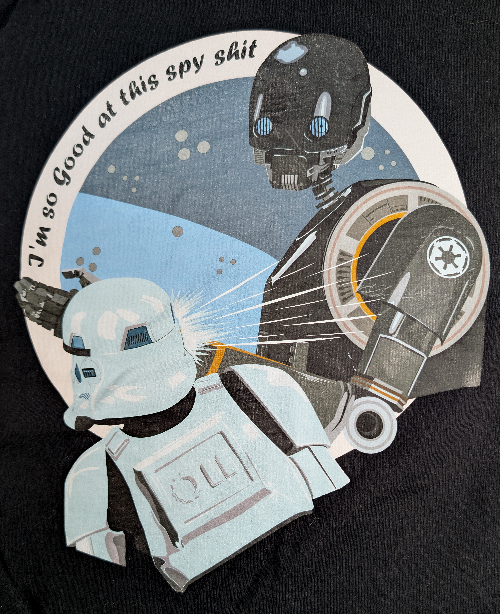 Star Wars - K2SO spy shirt