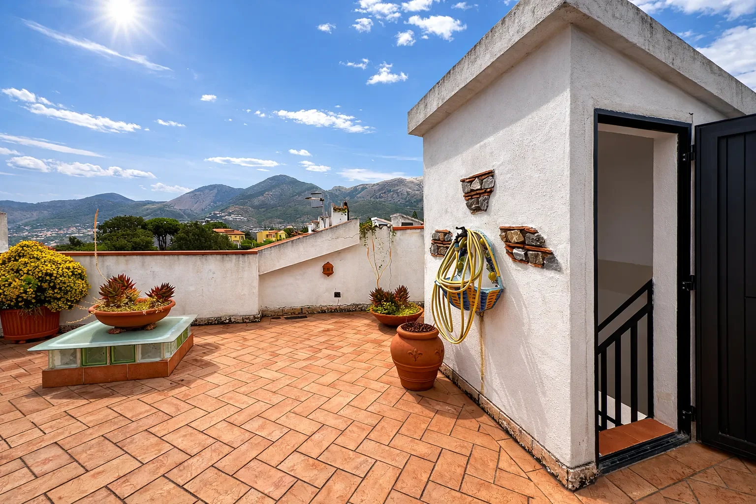 4-bedroom 3-bathroom terraced house with sea and mountain views | 3 floors with roof terrace and balcony | €180,000 (AU$301,000)