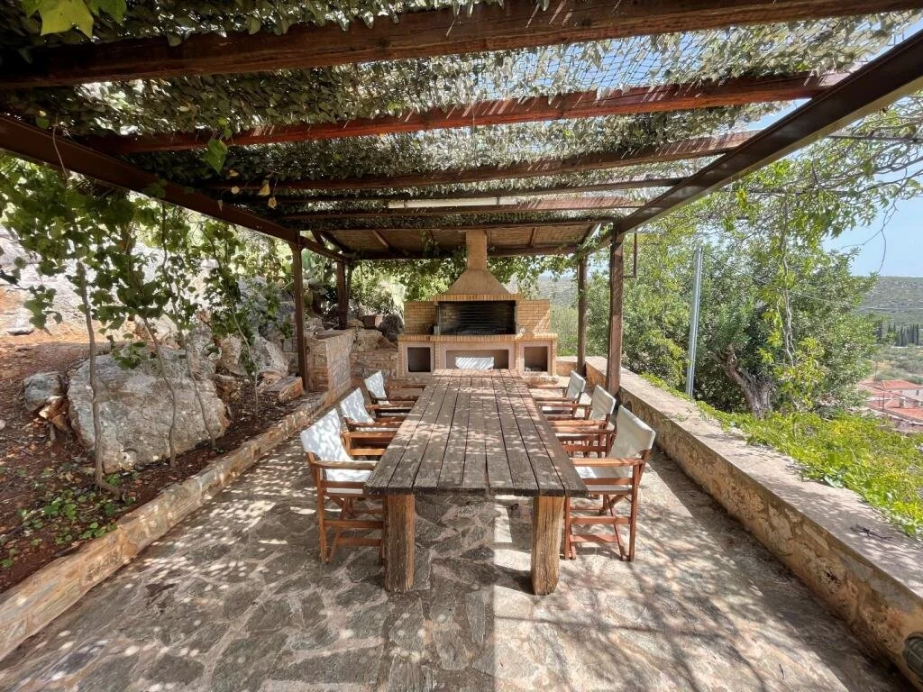 3-bedroom 2-bathroom countryside traditional home | Unique cave built master bedroom | Exterior deck allows limitless plain and mountain views | Outdoor deck and BBQ area | Fully furnished | €250,000 (A$418,000)