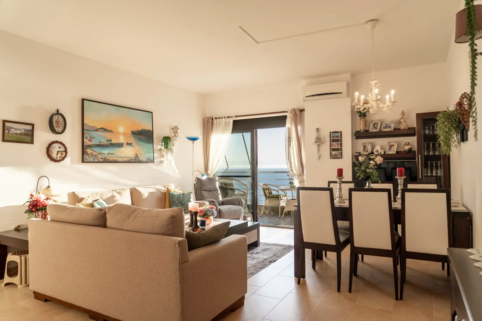 2-bedroom 2-bathroom apartment with sea, city and mountain views | Large terrace | Fully furnished | €220,000 (AU$367,000)