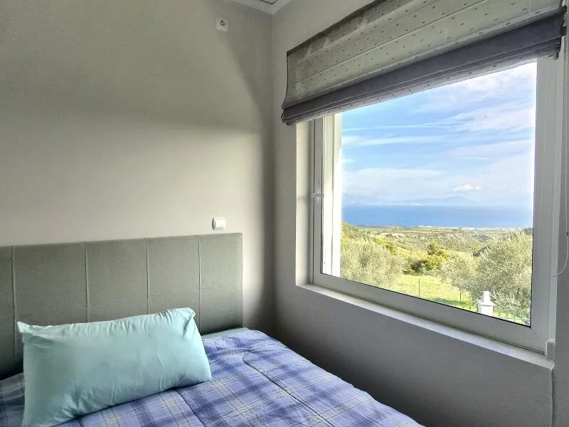 3-bedroom 1-bathroom house on 3,500 sq.m. plot size | Unobstructed panoramic views of Corinthian Gulf | Fully renovated internally in 2024 | Fully furnished | 50 olive trees and various fruit trees | €250,000 (A$418,000)