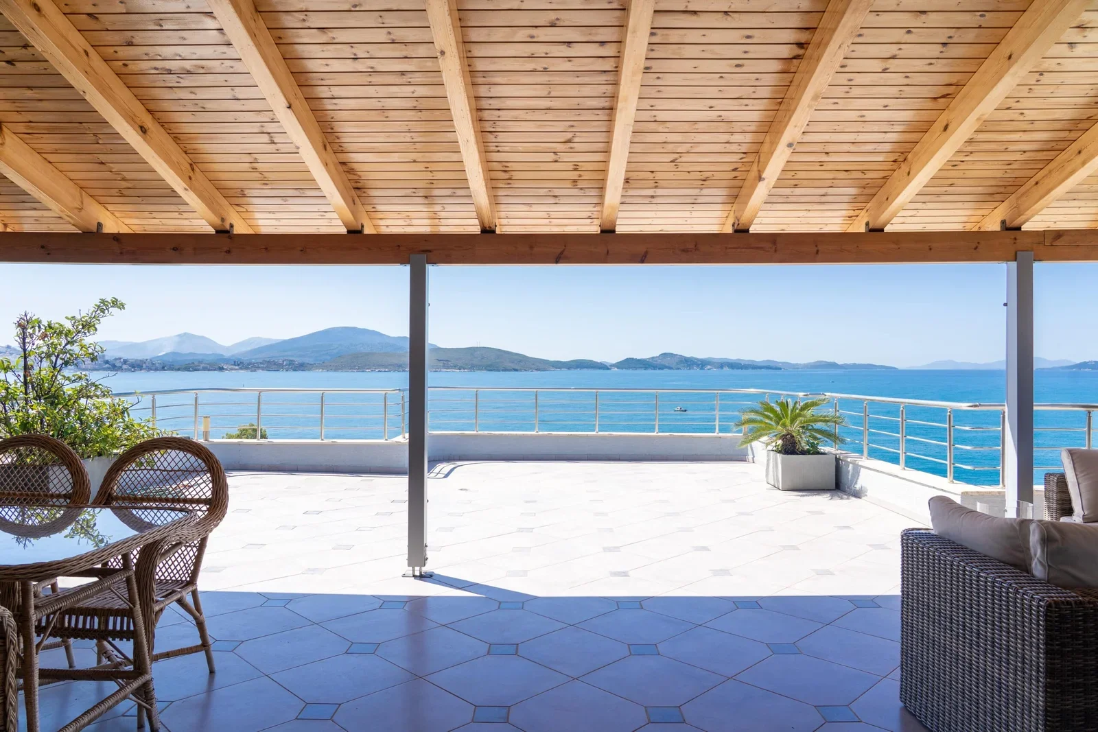 2-bedroom 2-bathroom penthouse  | 250m2 |  80m2 terrace |  | Sea views  |  Fully furnished | €525,000 (AU$877,000)