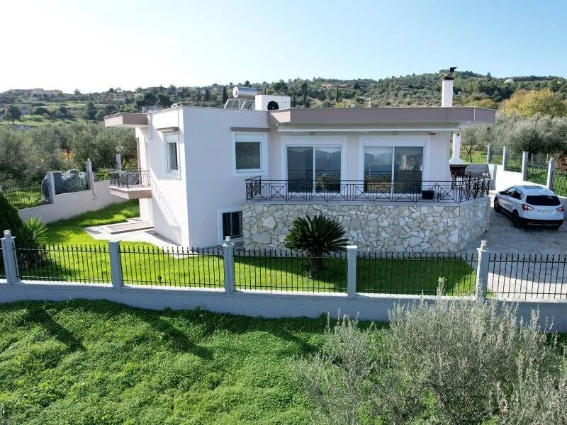 3-bedroom 1-bathroom house on 3,500 sq.m. plot size | Unobstructed panoramic views of Corinthian Gulf | Fully renovated internally in 2024 | Fully furnished | 50 olive trees and various fruit trees | €250,000 (A$418,000)