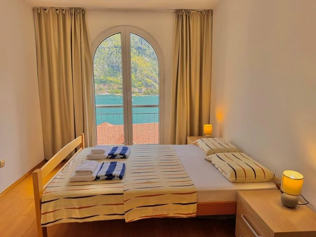 2-bedroom 2-bathroom apartment | Sea views of Bay of Kotor | Fully furnished | Dedicated parking space | Complex includes a large pool | €250,000 (AU$415,000)