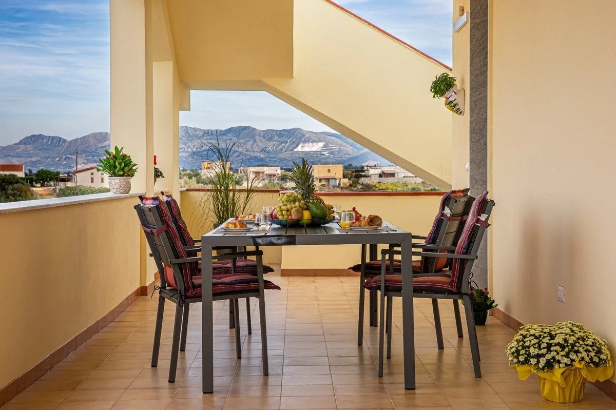 8-bedroom 2-bathroom renovated house 188m2 | 400 metres from the sea with views overlooking the gulf | It consists of two apartments, each with a kitchen, which are being sold as a single unit | There are also separate balconies and a 94m2 terrace wi