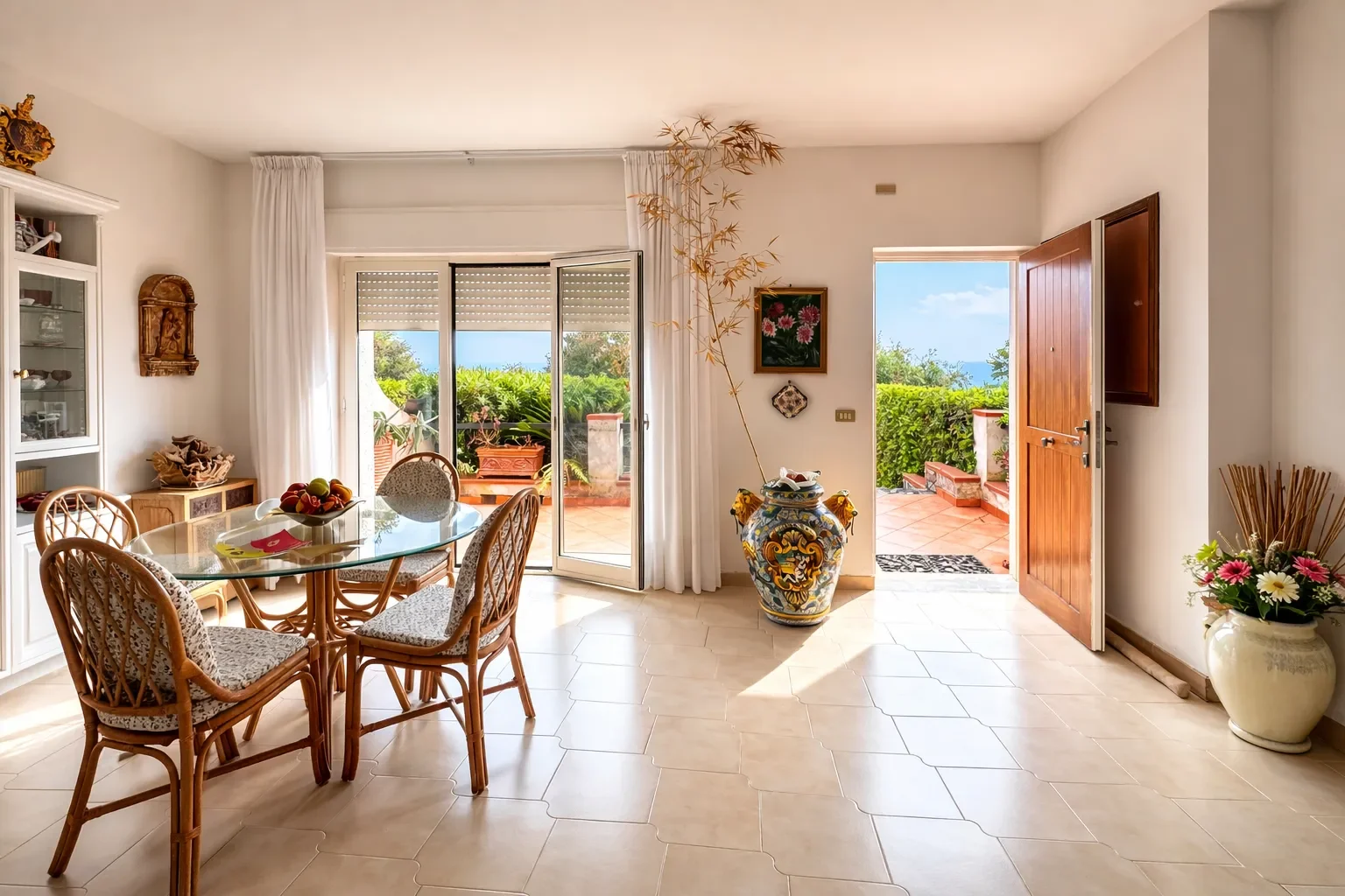 4-bedroom 3-bathroom terraced house with sea and mountain views | 3 floors with roof terrace and balcony | €180,000 (AU$301,000)