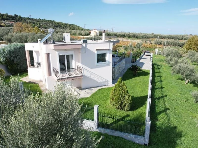 3-bedroom 1-bathroom house on 3,500 sq.m. plot size | Unobstructed panoramic views of Corinthian Gulf | Fully renovated internally in 2024 | Fully furnished | 50 olive trees and various fruit trees | €250,000 (A$418,000)