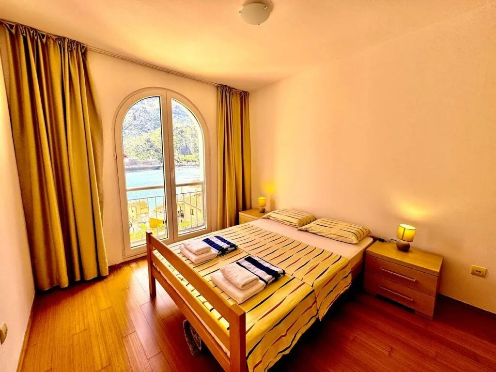 2-bedroom 2-bathroom apartment | Sea views of Bay of Kotor | Fully furnished | Dedicated parking space | Complex includes a large pool | €250,000 (AU$415,000)