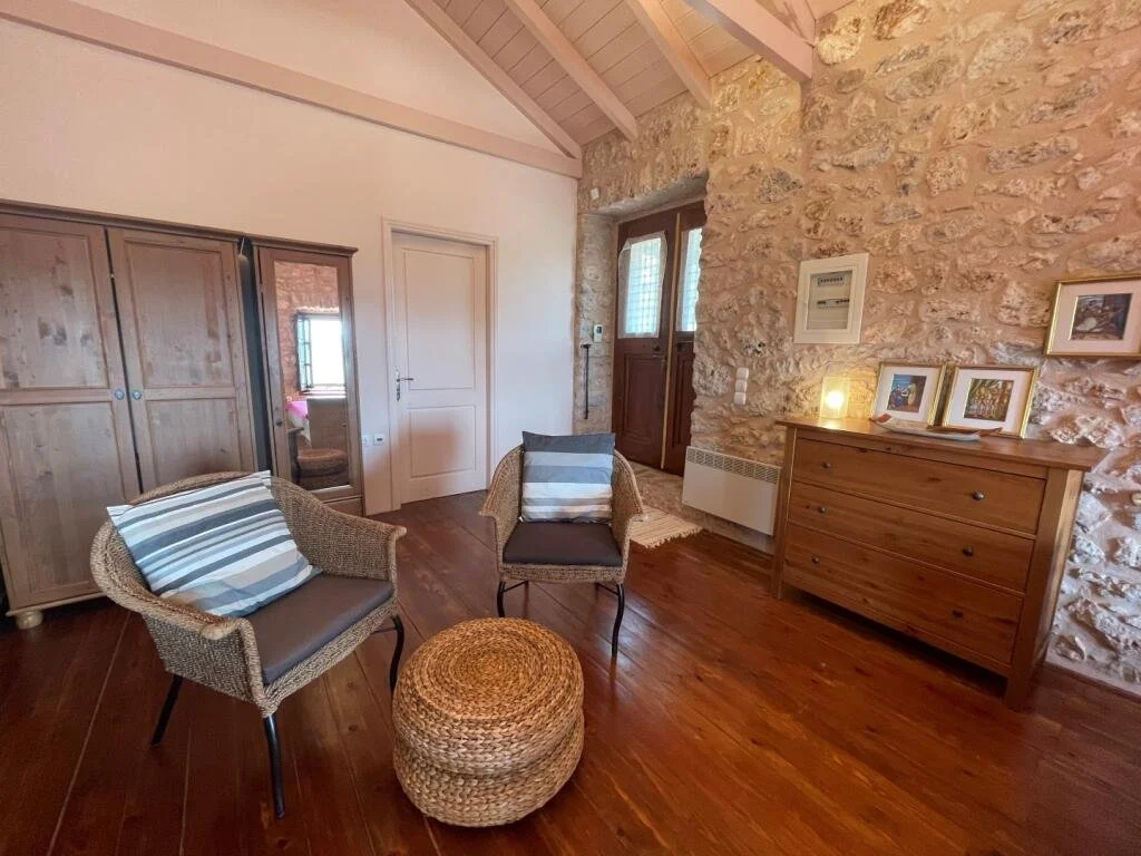 3-bedroom 2-bathroom countryside traditional home | Unique cave built master bedroom | Exterior deck allows limitless plain and mountain views | Outdoor deck and BBQ area | Fully furnished | €250,000 (A$418,000)