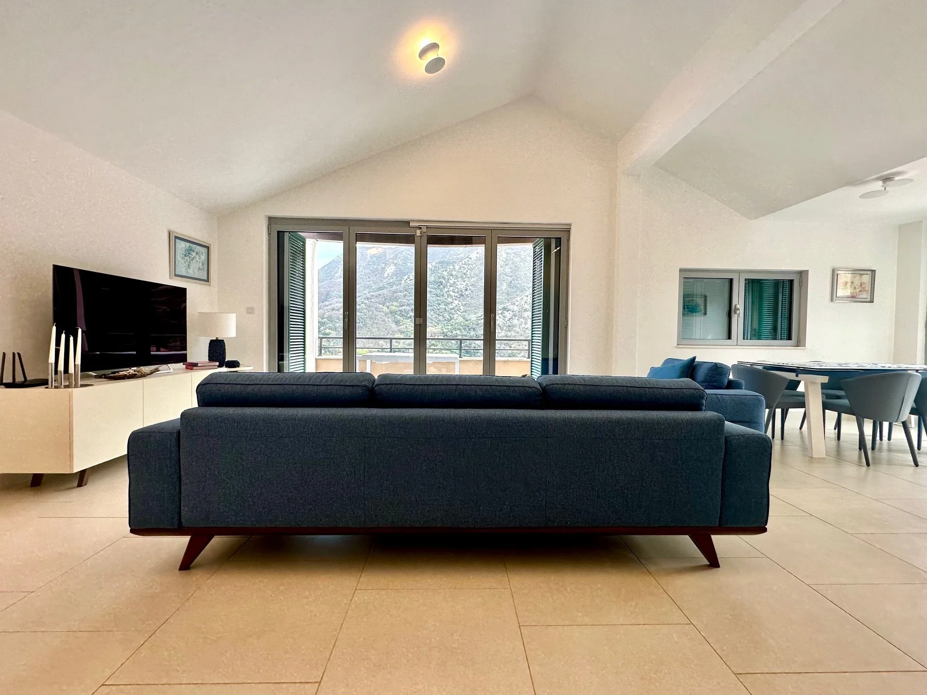 2-bedroom 2-bathroom penthouse in exclusive gated community | Generously sized terrace offering stunning panoramic views of sea and mountains | Fully furnished | Shared pool and on-site spa facilities | Kid’s playground |  €349,000 (AU$579,000)