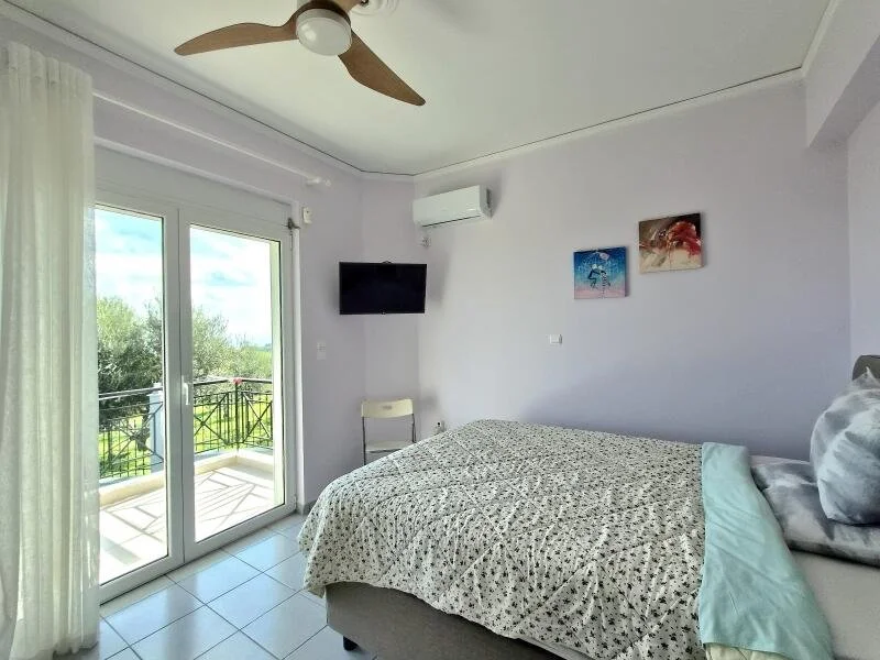 3-bedroom 1-bathroom house on 3,500 sq.m. plot size | Unobstructed panoramic views of Corinthian Gulf | Fully renovated internally in 2024 | Fully furnished | 50 olive trees and various fruit trees | €250,000 (A$418,000)