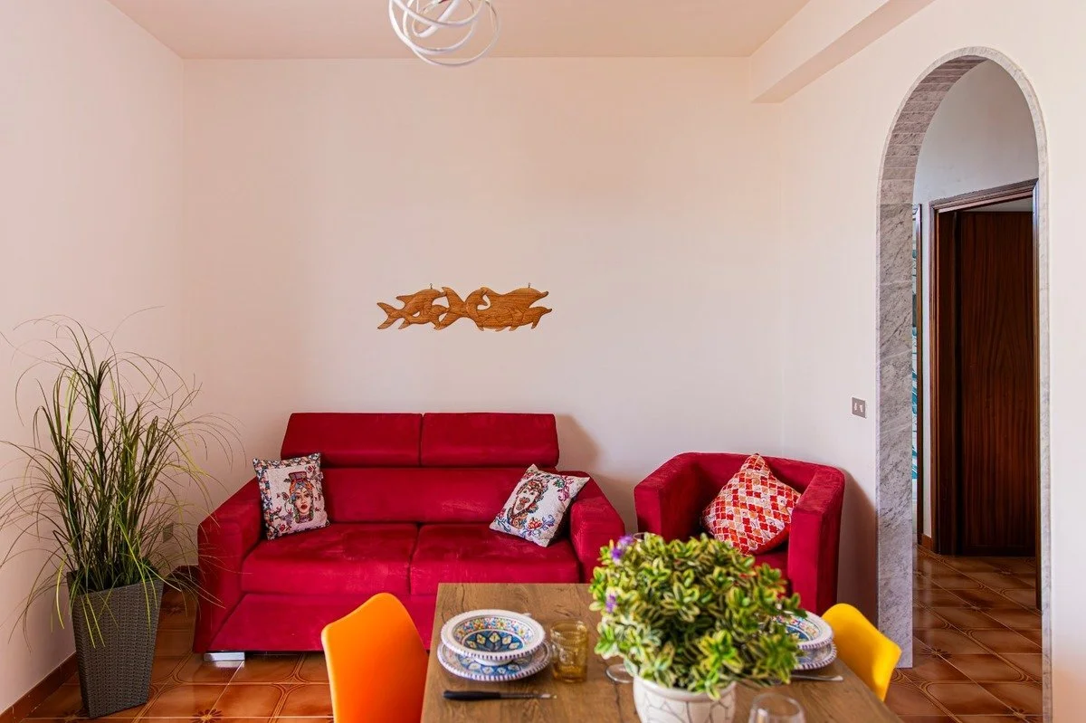 8-bedroom 2-bathroom renovated house 188m2 | 400 metres from the sea with views overlooking the gulf | It consists of two apartments, each with a kitchen, which are being sold as a single unit | There are also separate balconies and a 94m2 terrace wi