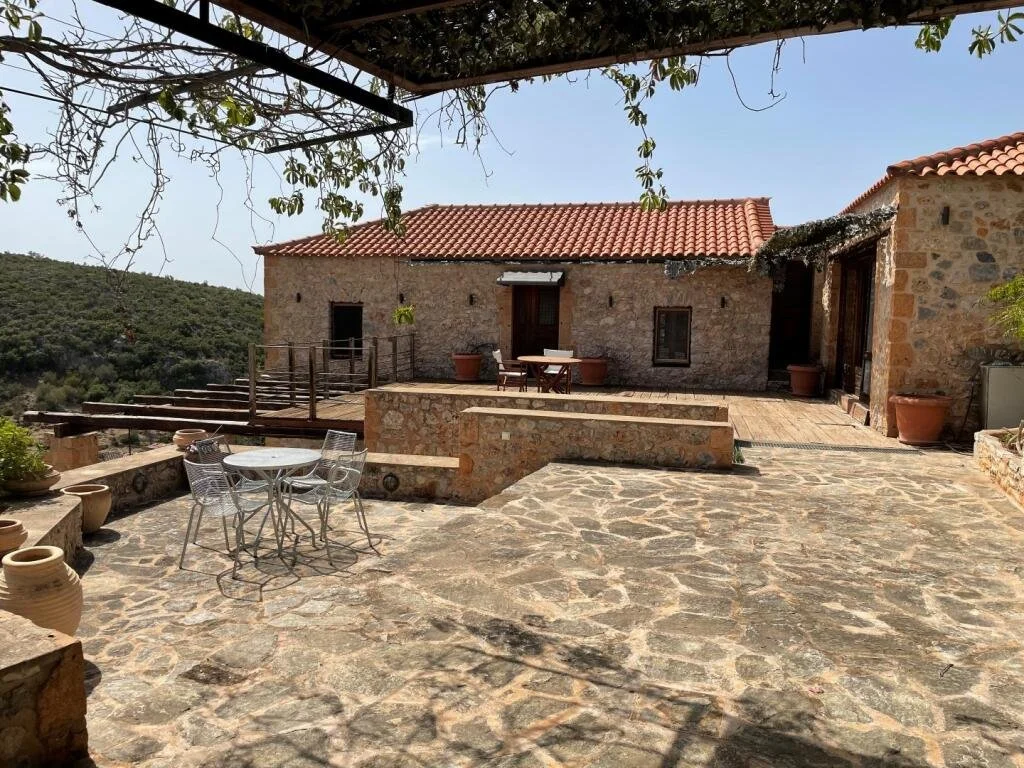 3-bedroom 2-bathroom countryside traditional home | Unique cave built master bedroom | Exterior deck allows limitless plain and mountain views | Outdoor deck and BBQ area | Fully furnished | €250,000 (A$418,000)