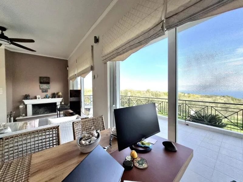 3-bedroom 1-bathroom house on 3,500 sq.m. plot size | Unobstructed panoramic views of Corinthian Gulf | Fully renovated internally in 2024 | Fully furnished | 50 olive trees and various fruit trees | €250,000 (A$418,000)