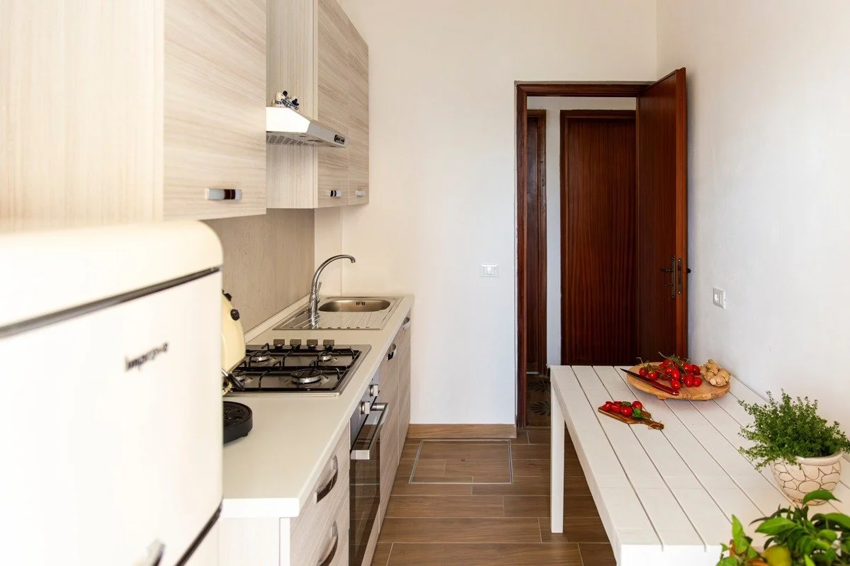 8-bedroom 2-bathroom renovated house 188m2 | 400 metres from the sea with views overlooking the gulf | It consists of two apartments, each with a kitchen, which are being sold as a single unit | There are also separate balconies and a 94m2 terrace wi