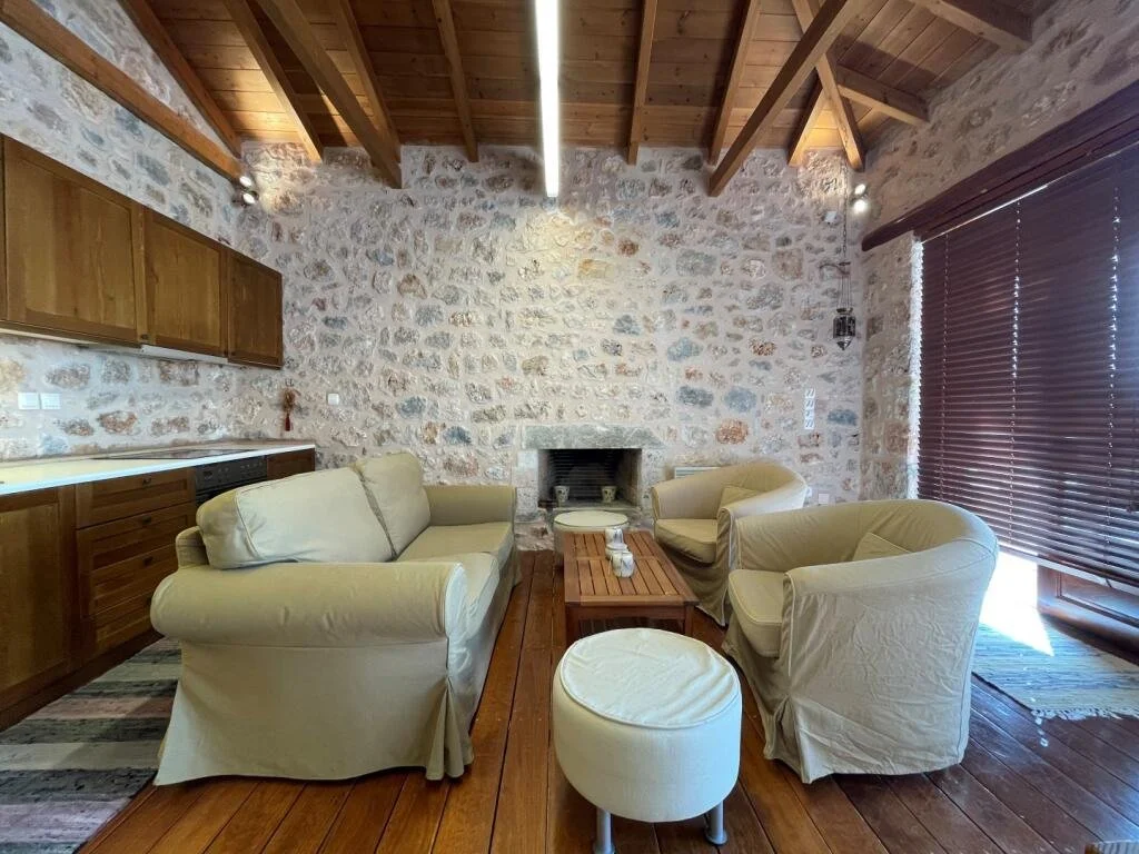 3-bedroom 2-bathroom countryside traditional home | Unique cave built master bedroom | Exterior deck allows limitless plain and mountain views | Outdoor deck and BBQ area | Fully furnished | €250,000 (A$418,000)