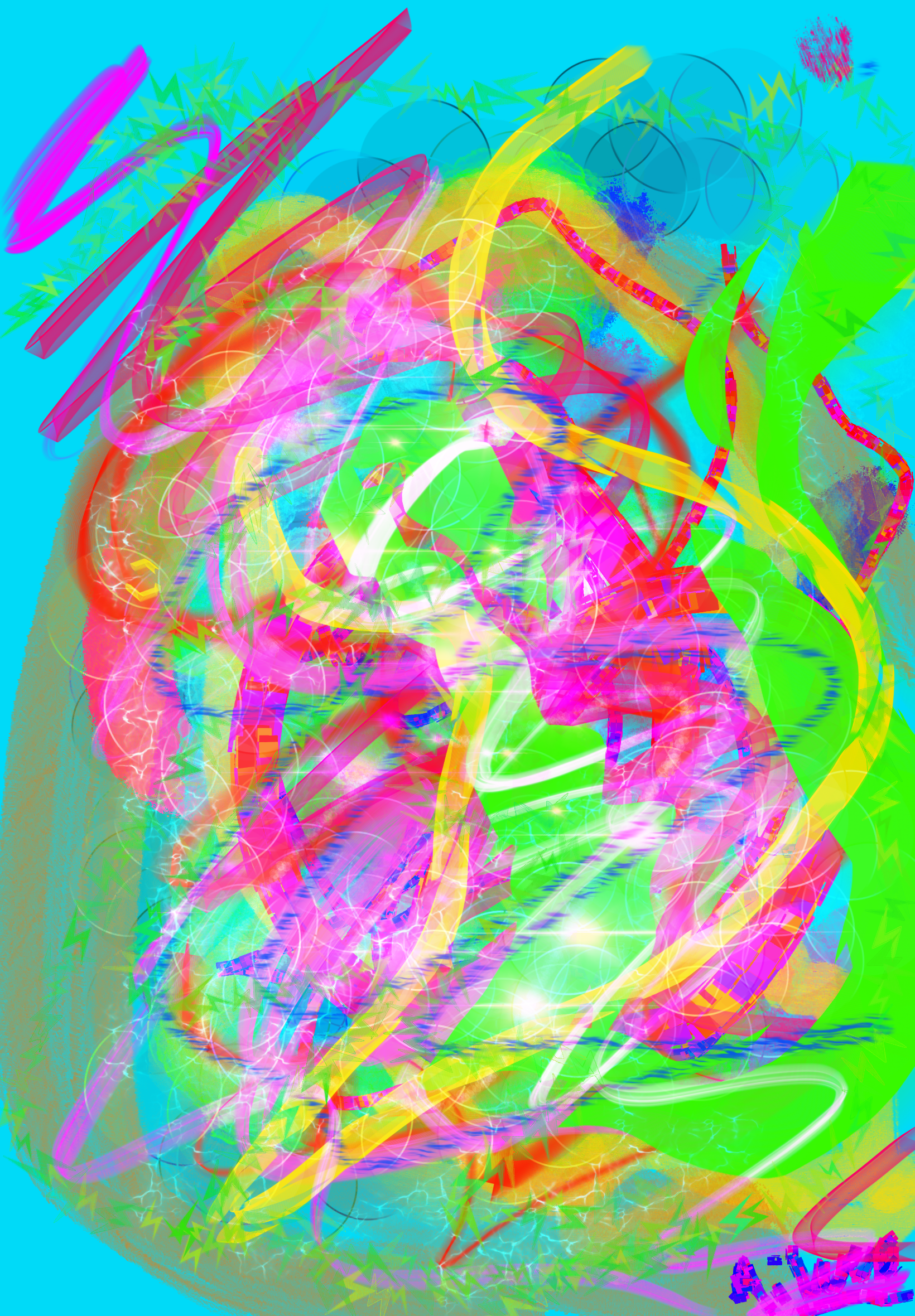 ABSTRACT PAINTING NO.2