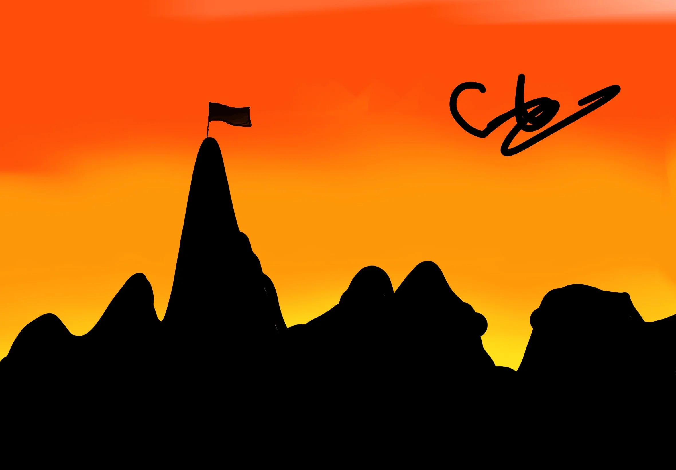 THE MOUNTAINS AT 6PM