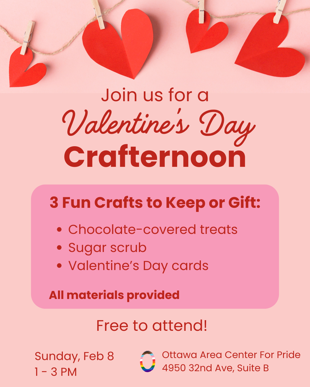 Valentine’s Crafternoon