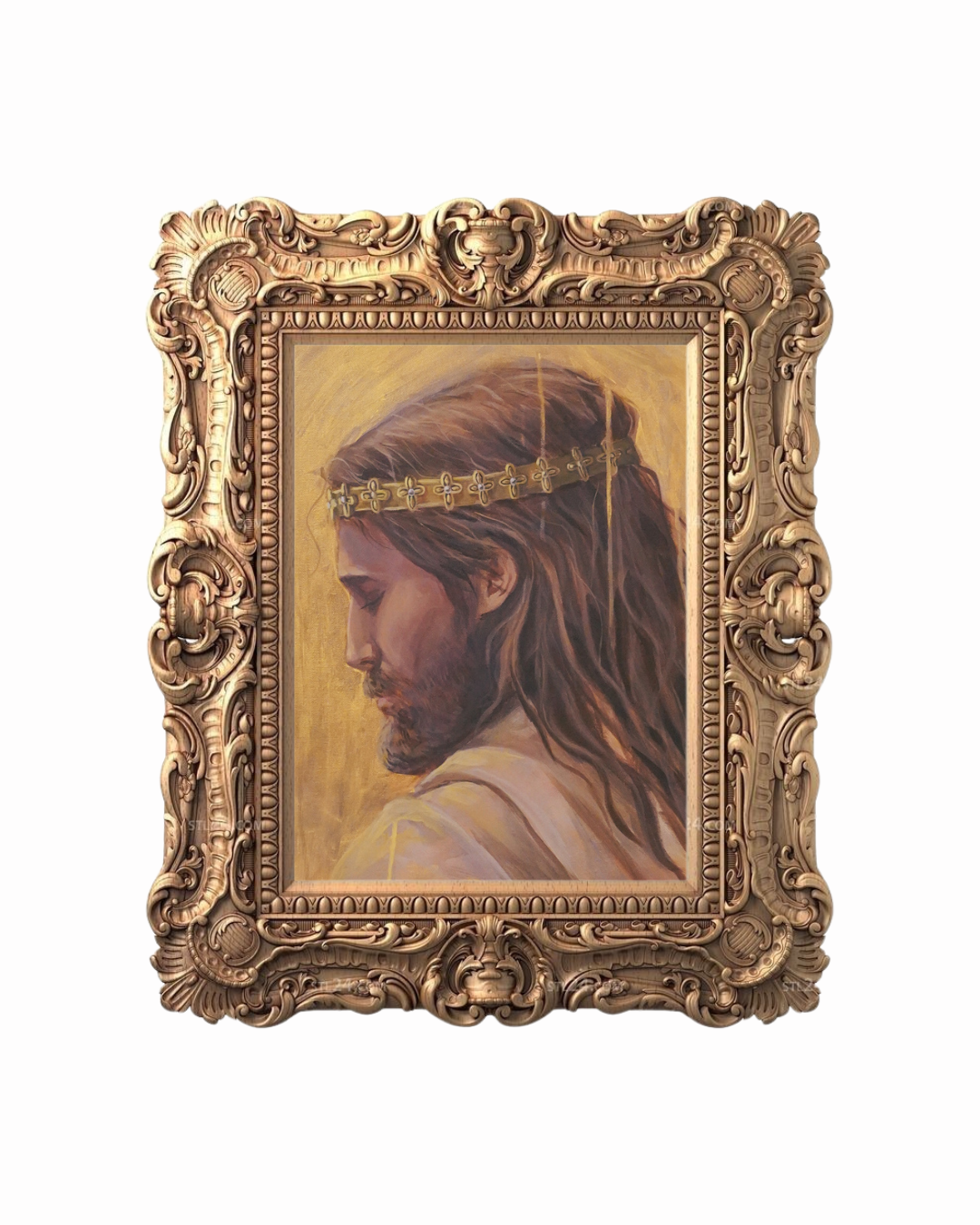 “Crowned” art print