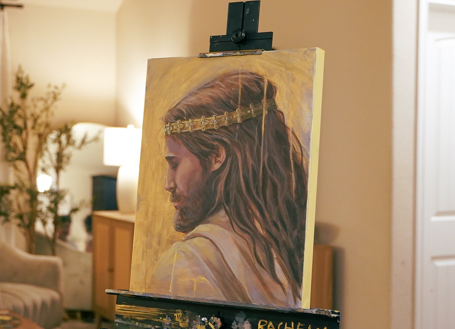 “ Crowned “ 16x20 painting