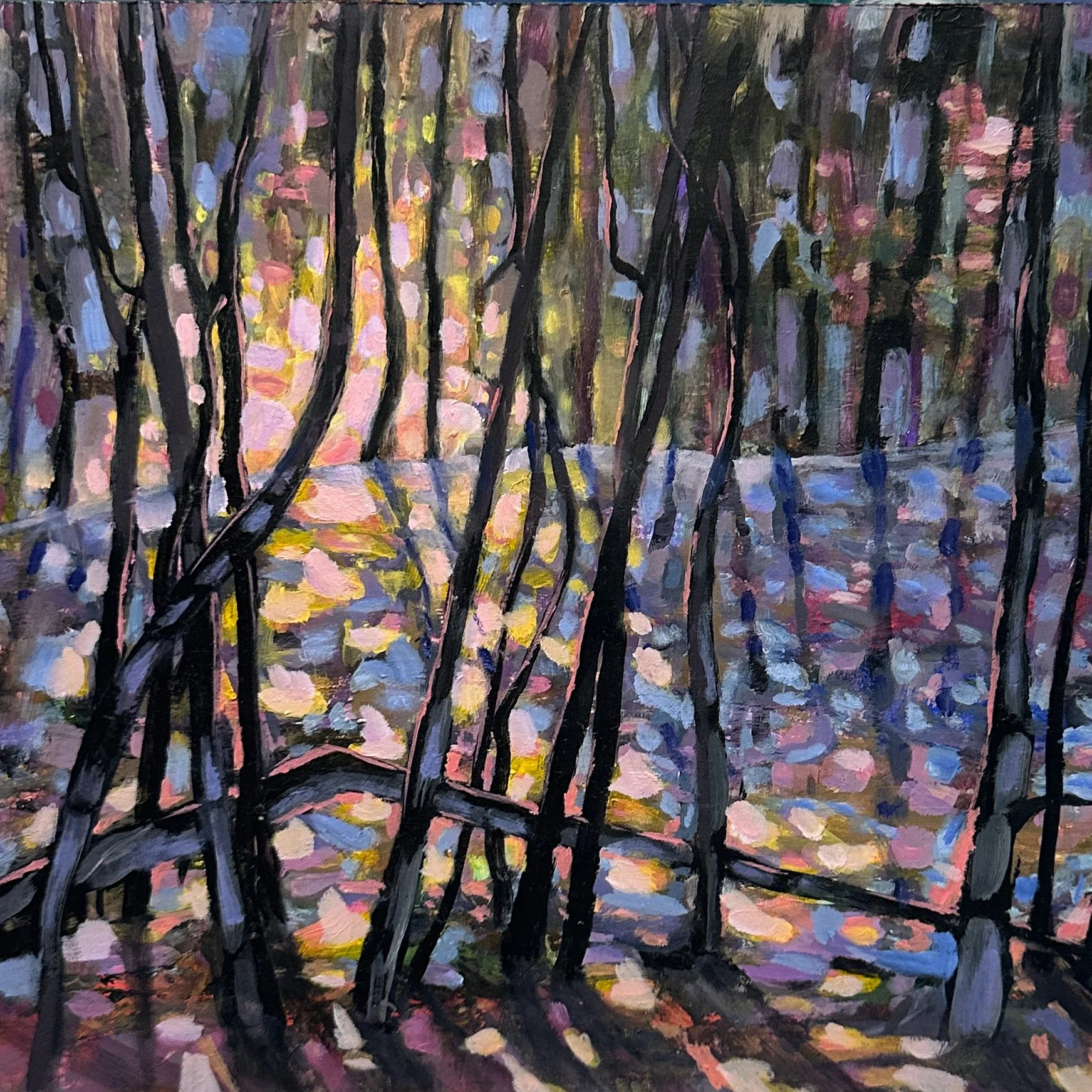 Schols_Kimberly_Through_A_Forest_Lightly_Oil_12X12.jpeg