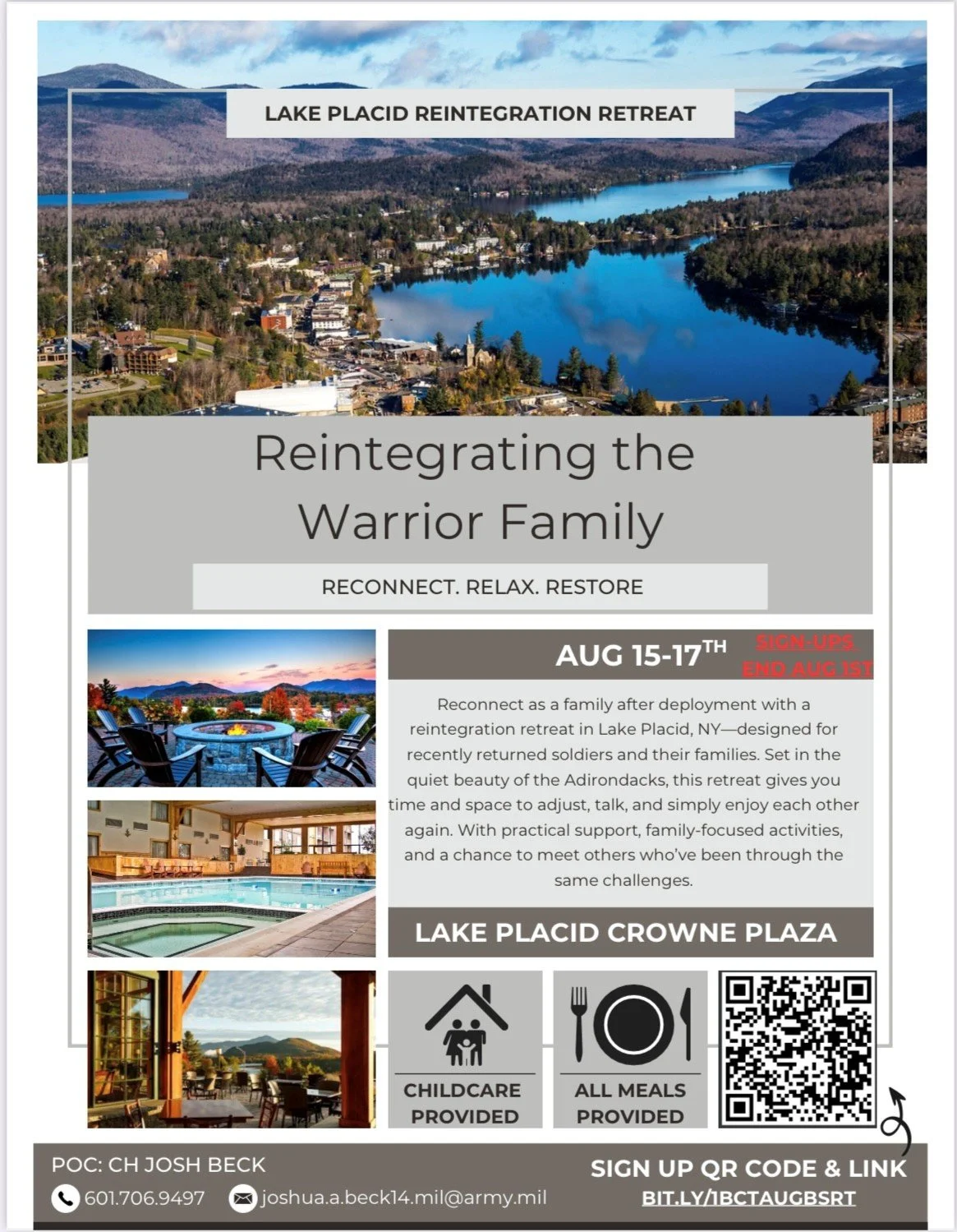 Lake Placid Reintergration Retreat