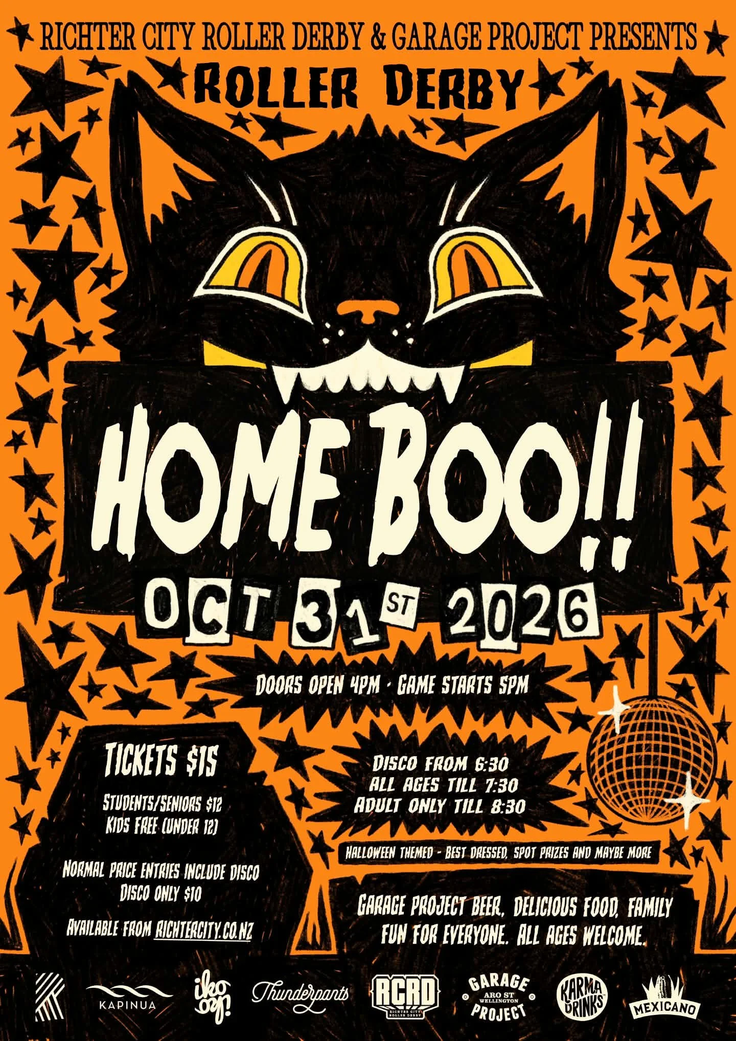 Home Boo and Disco - Saturday 31 October