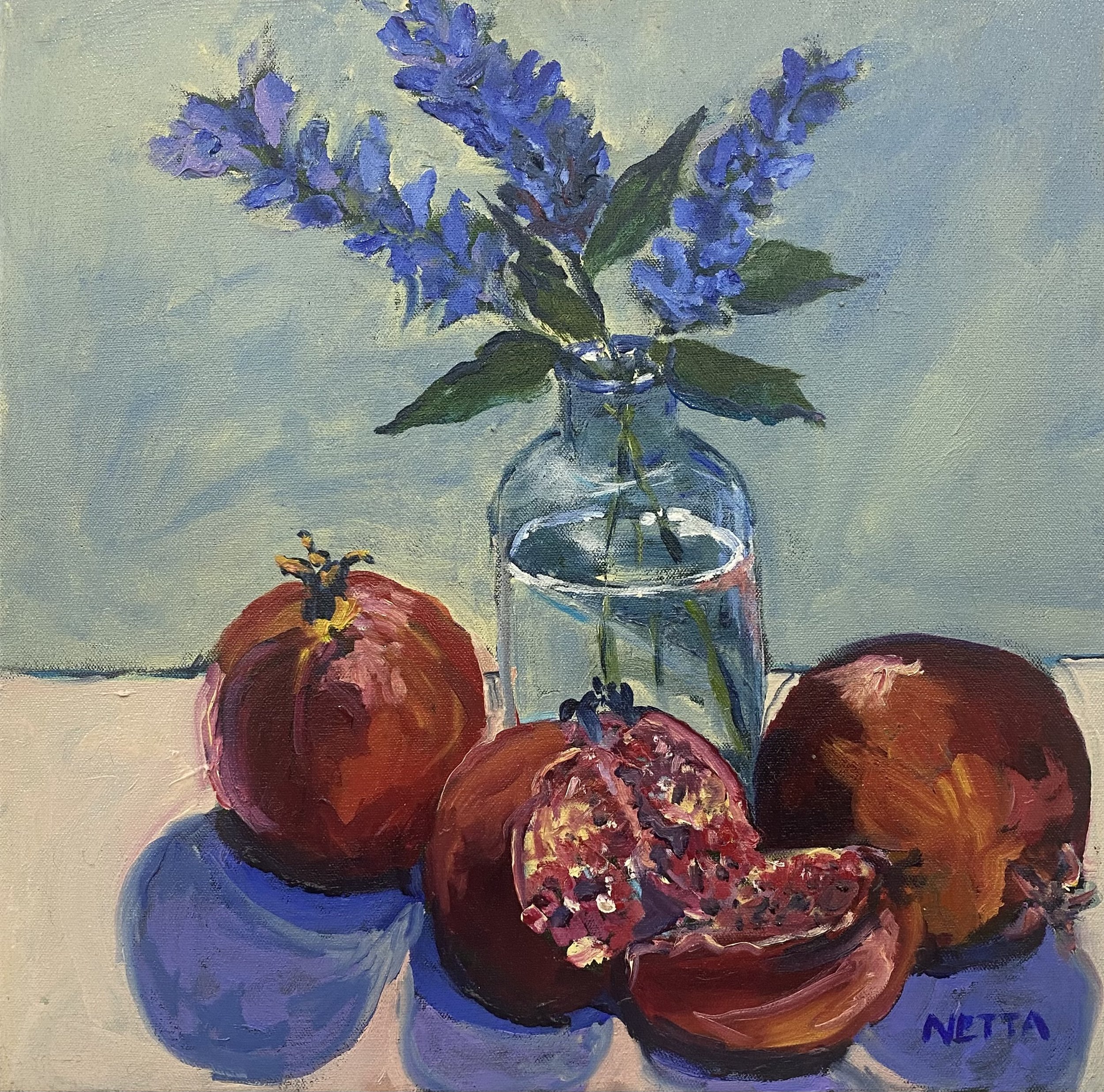 Still life with Salvia