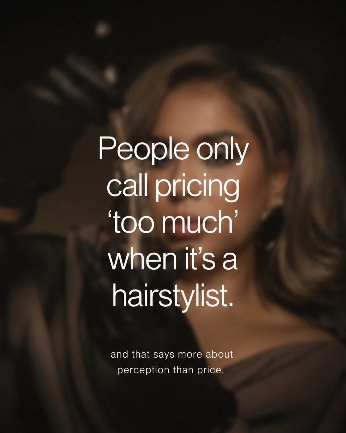 Different prices don&rsquo;t always mean someone is overcharging. They can mean different experience, education, products, technique, demand and a completely different result.

There should be a stylist for every budget. But choosing someone less exp