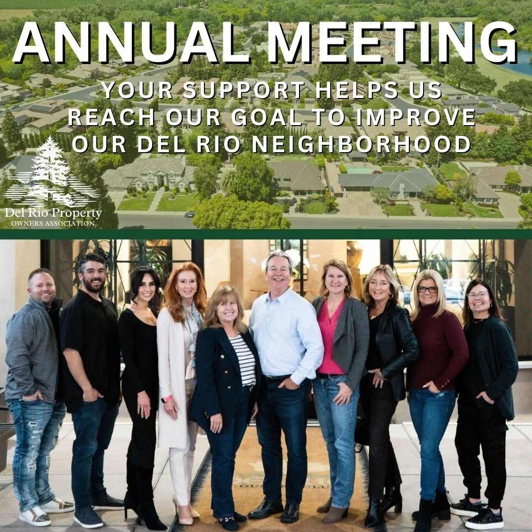📣 Attention Del Rio Residents! 📣

Tonight&rsquo;s the night! Join us for the Del Rio Property Owners Association Annual Meeting at the beautiful Del Rio Country Club, starting at 6:30 PM! 🏡✨ Hear from Mani Grewal and the Sheriff as they address re