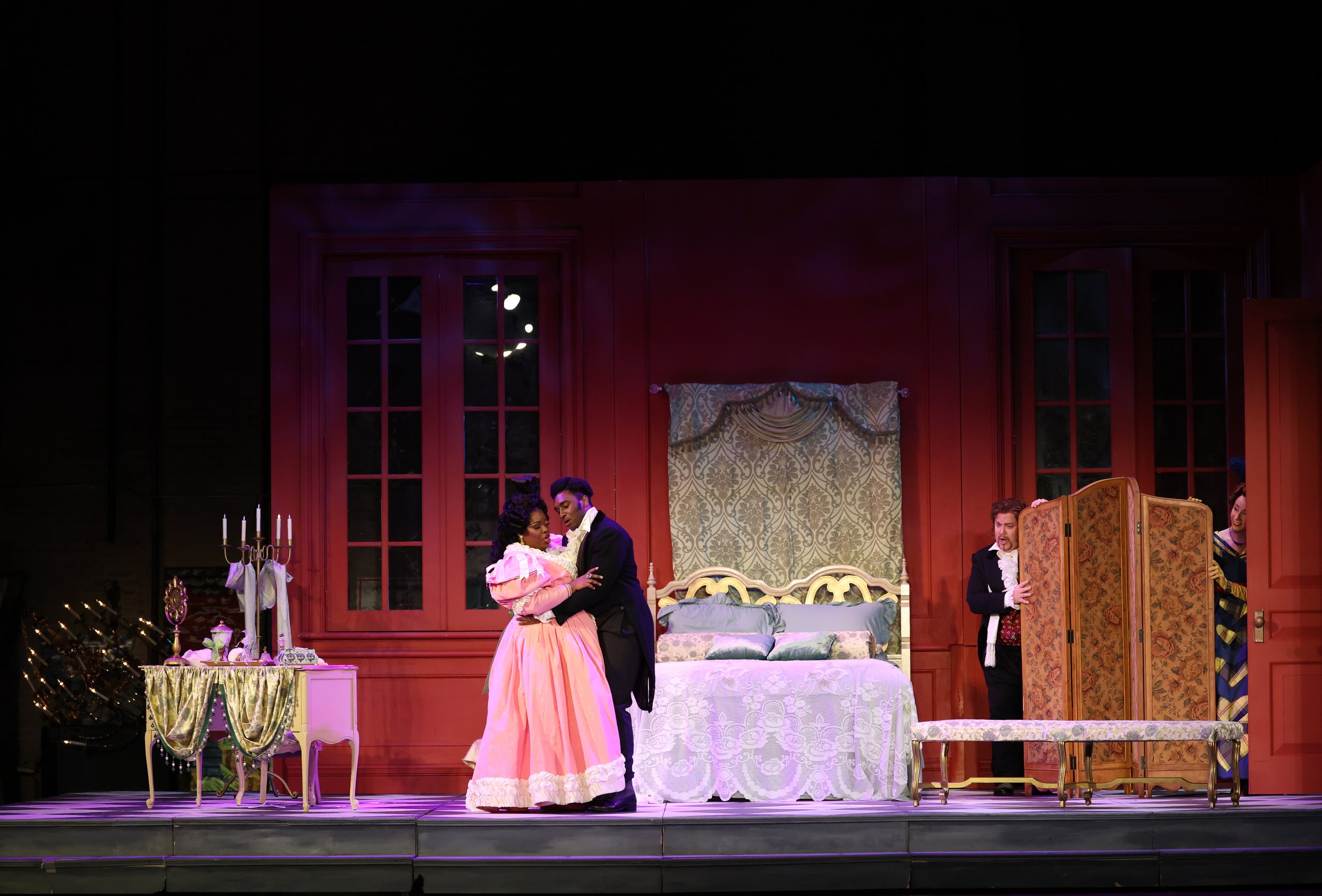 "THE ANONYMOUS LOVER" Opera Columbus 2026. Photo by Terry Gilliam