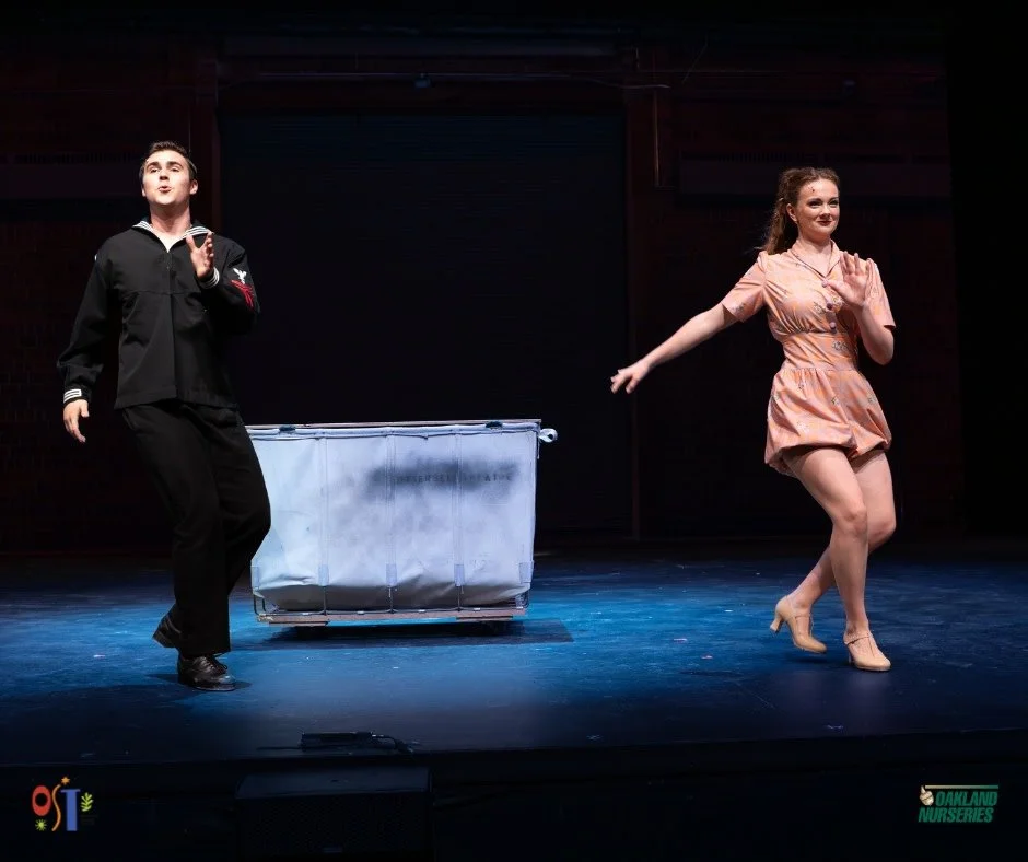 "DAMES AT SEA" Otterbein University Summer Theatre 2025. Photo by Isaac Ramsey