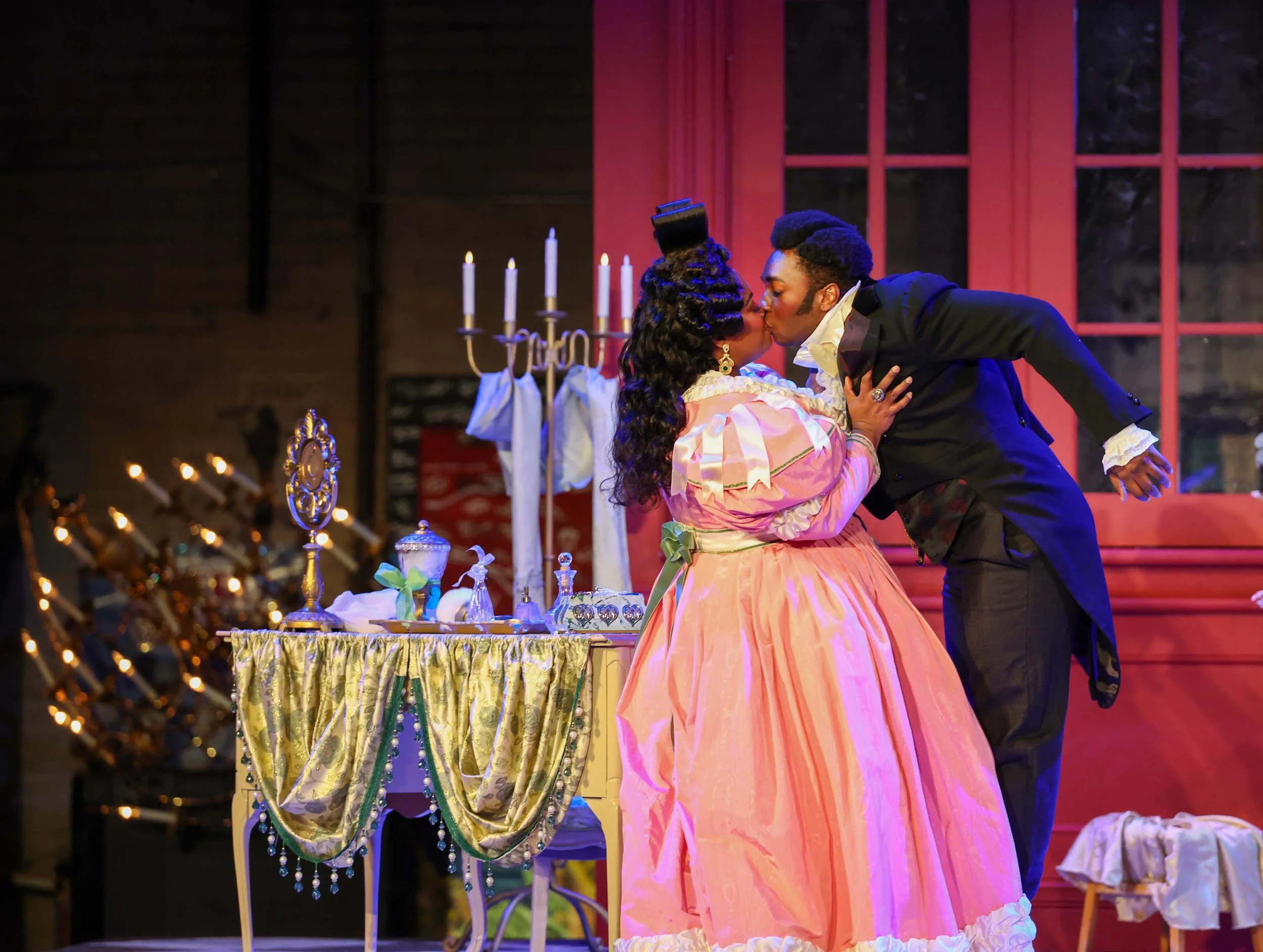 "THE ANONYMOUS LOVER" Opera Columbus 2026. Photo by Terry Gilliam