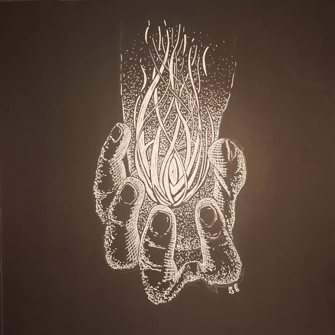 #inktober2023 #inktober #fire