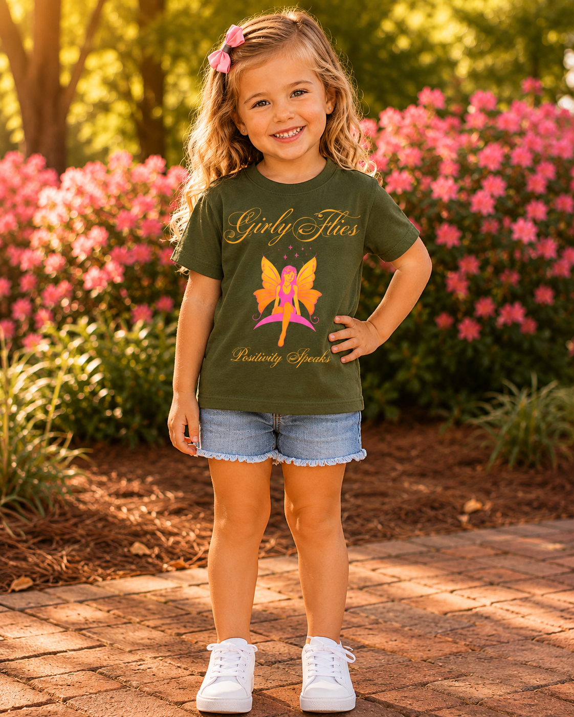 Toddler Girly Tops - Positivity Speaks
