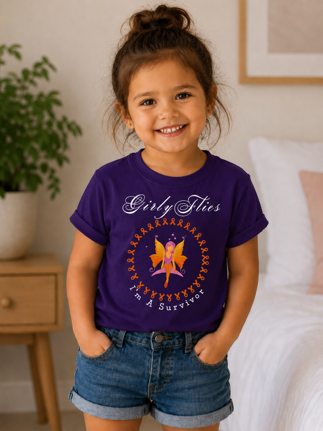 Toddler Girly Tops -Survivor