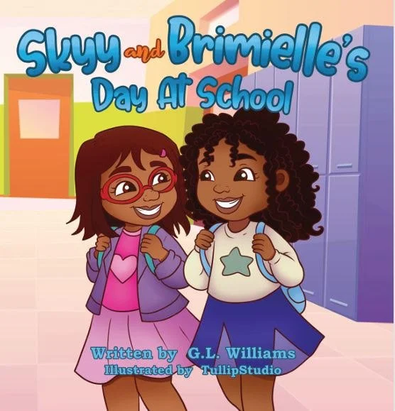 Skyy and Brimielle's Day At School