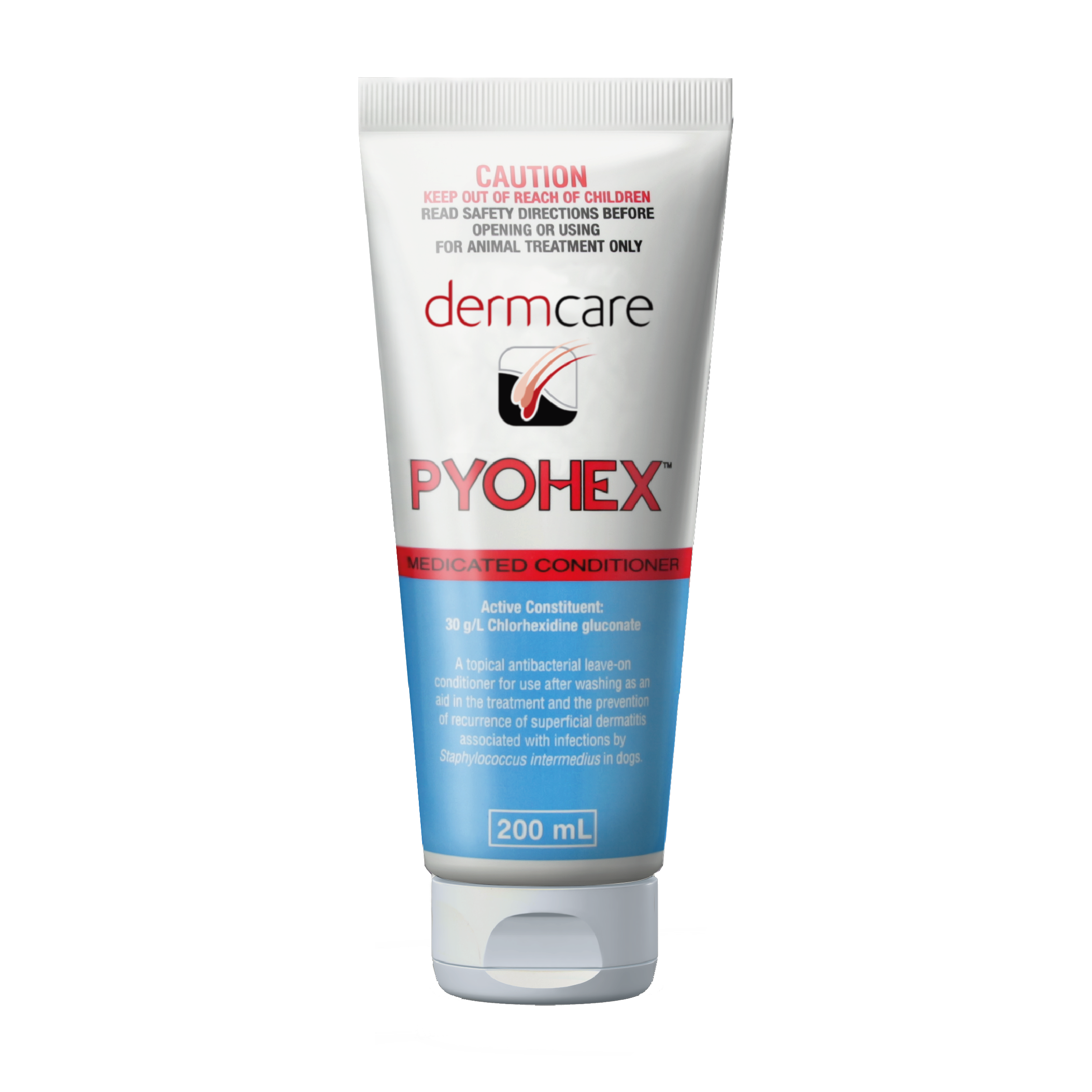 Pyohex® Medicated Conditioner. Medicated Leave-on Conditioner. Approved for use with Dogs.