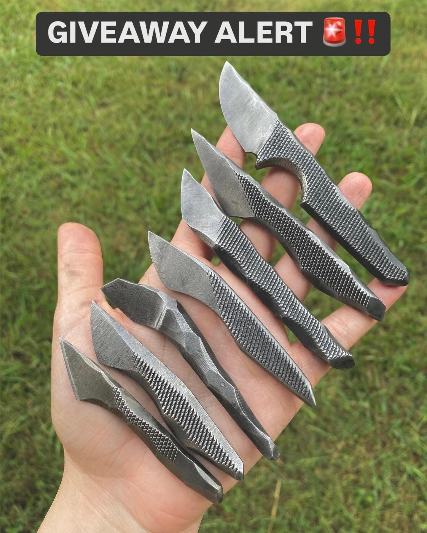 🚨‼️GIVEAWAY ‼️🚨 READ CAPTION
we are giving away a free micro neck knife! All you have to do is &hellip;

1. Follow me
2. Repost this on your story and tag me
3. Tag someone in the comments

go vote on my story for the one you&rsquo;d want if you wo