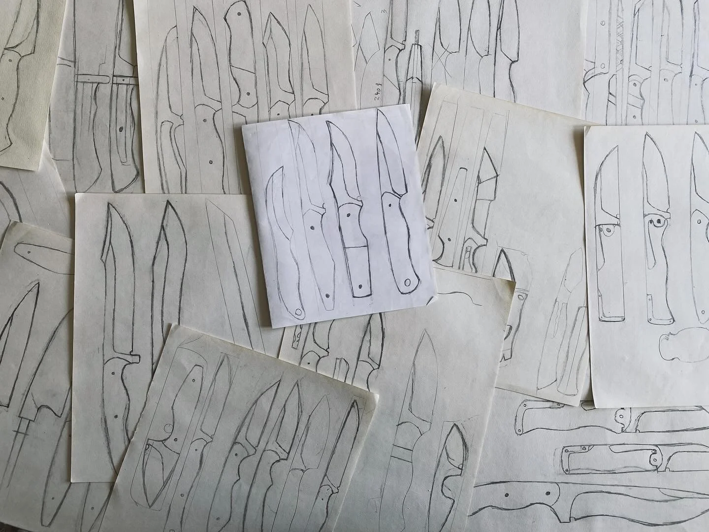 Going through old sketches and realizing I&rsquo;ve only made a small fraction of these. Looks like I&rsquo;ve got some work ahead of me 🫡