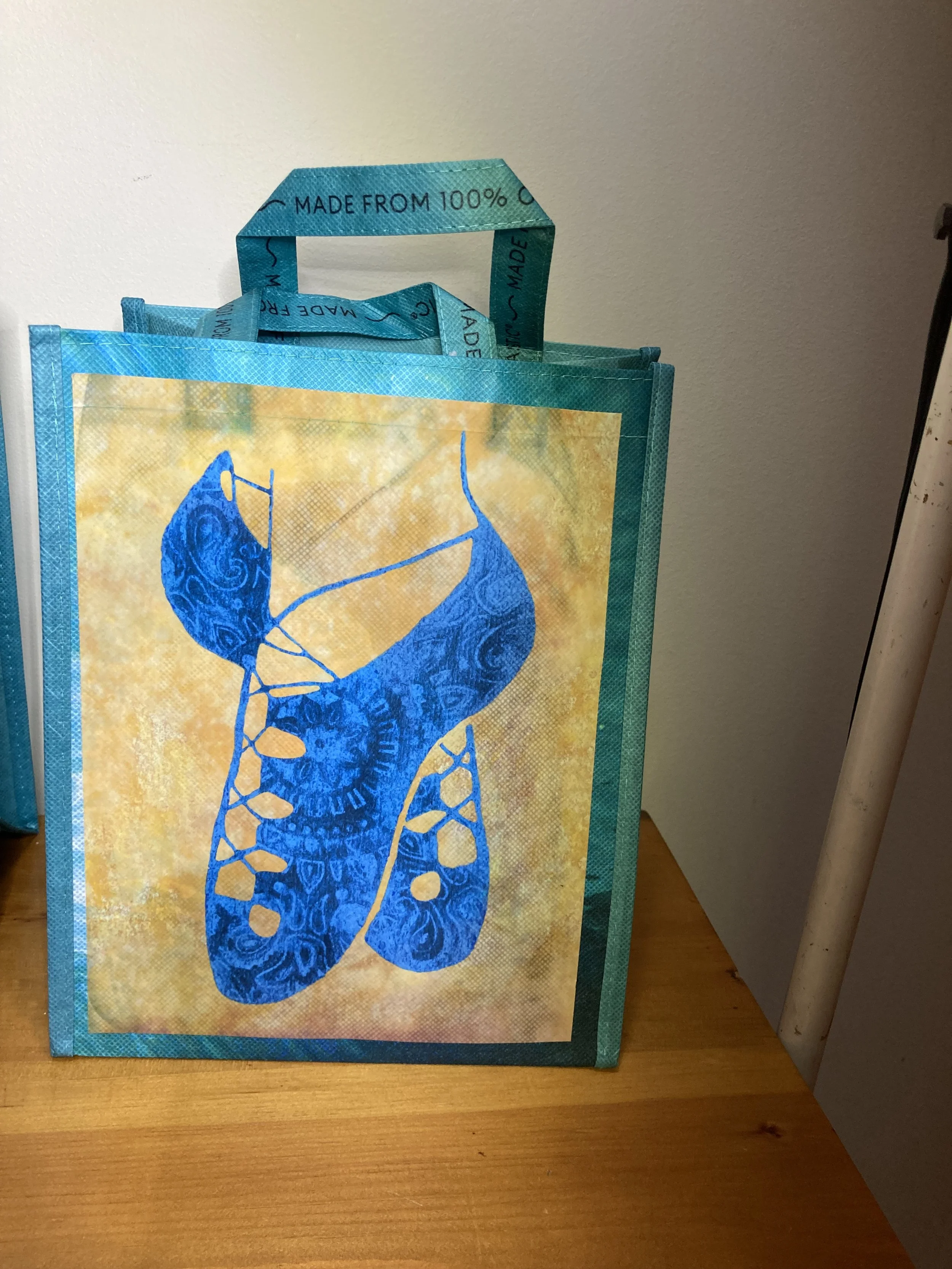 Ocean plastic recycled 'ghillies' bags