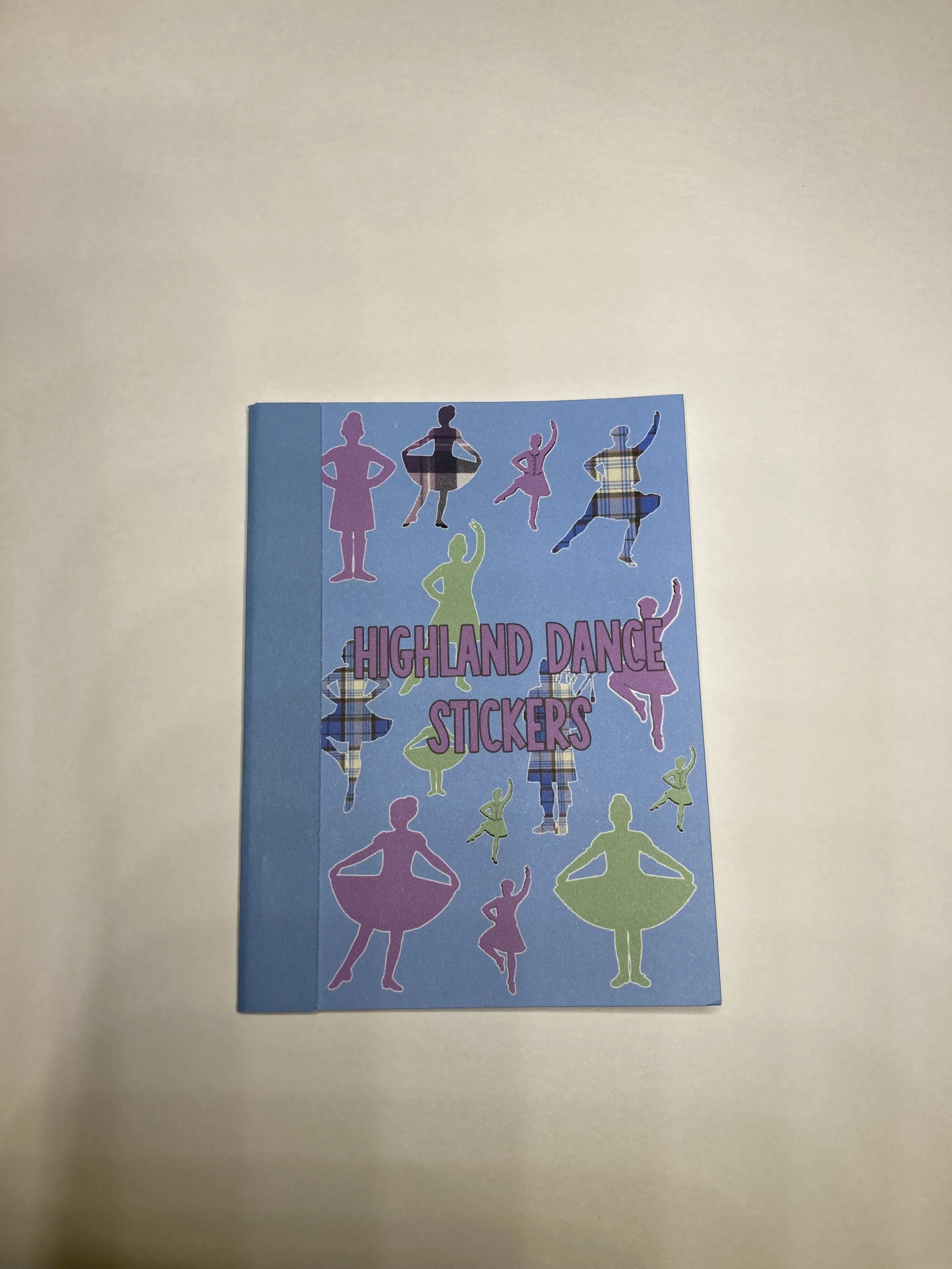 Highland dancer sticker packs