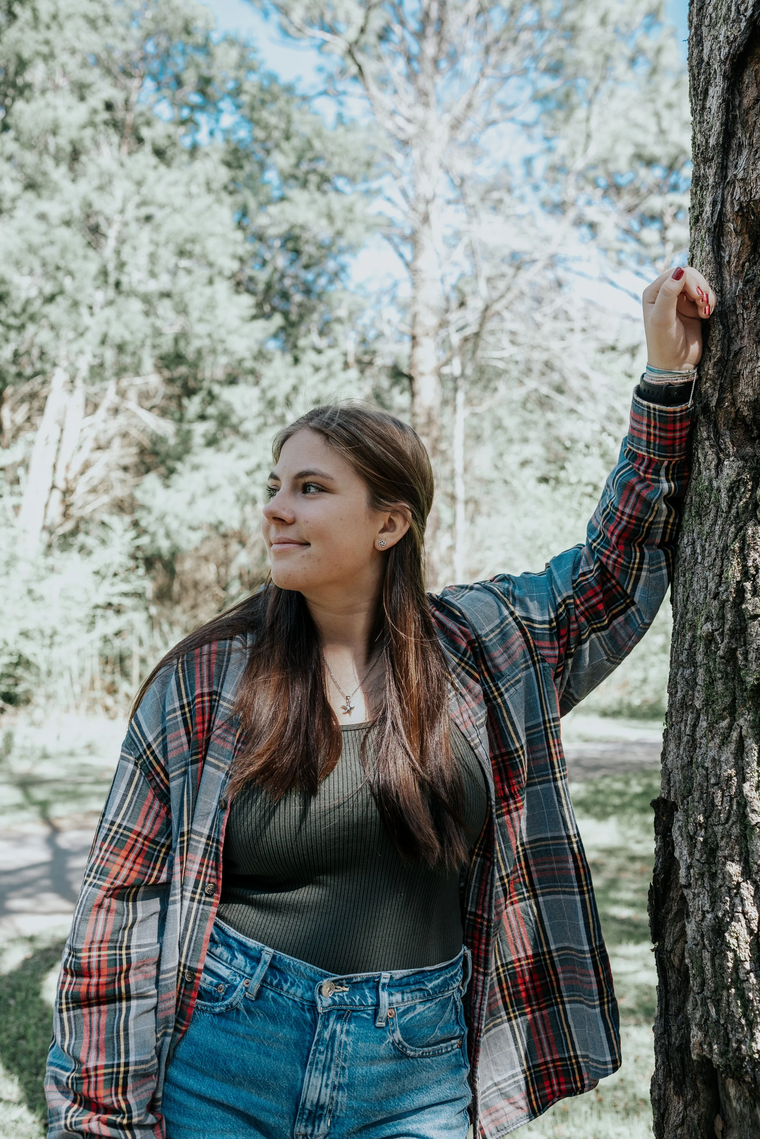 Girl Senior Portrait Photo