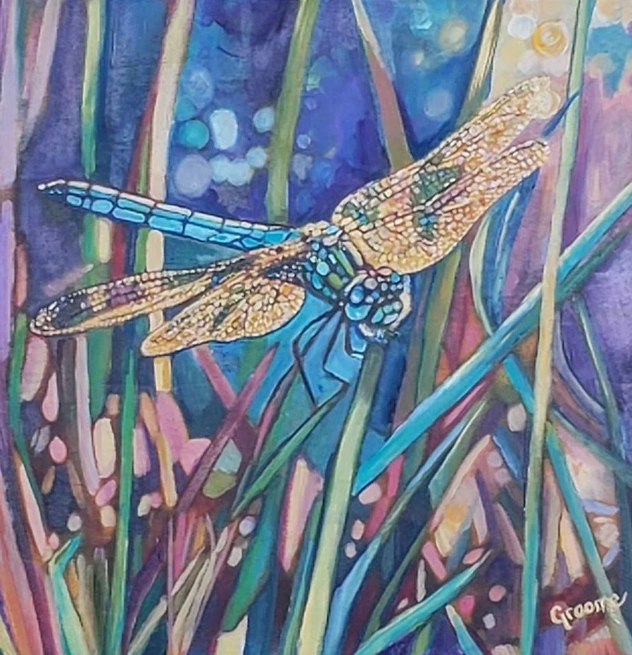 Dragonfly Dreams, 12x12, Oil  Sold.jpg